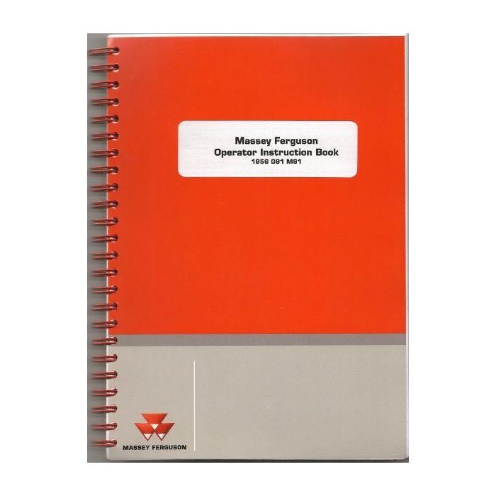 Massey Ferguson - 550 Operators Manual - 1856091M1 - Farming Parts