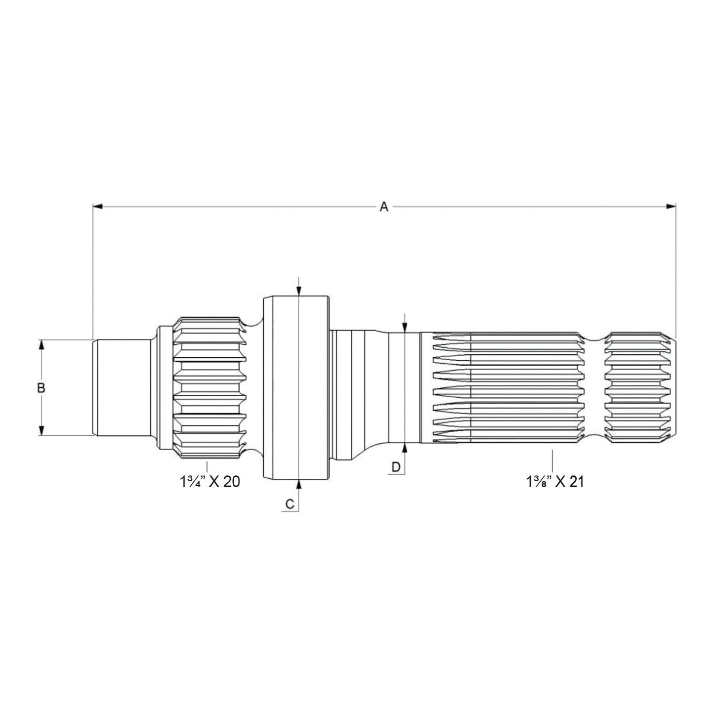 PTO Shaft
- S.260198 - Farming Parts