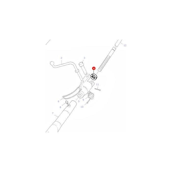 Massey Ferguson - Levelling Box Bearing - 195457M1 - Farming Parts