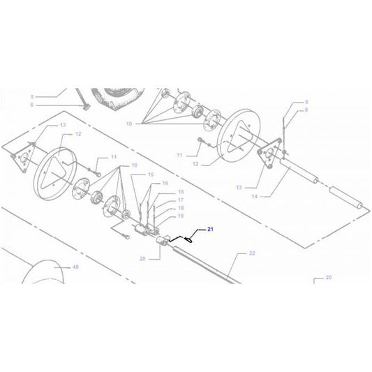 Massey Ferguson - Hair Pin - D28281236 - Farming Parts