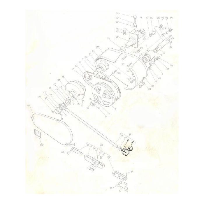 Massey Ferguson - Track Rod End Knife Drive - 817062M93 - Farming Parts