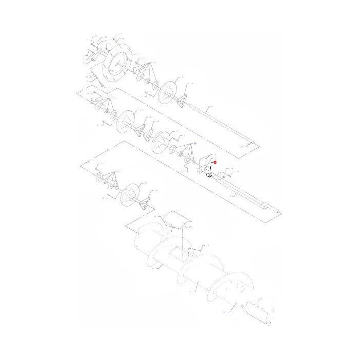 Massey Ferguson - Bearing Carrier - D28251831 - Farming Parts