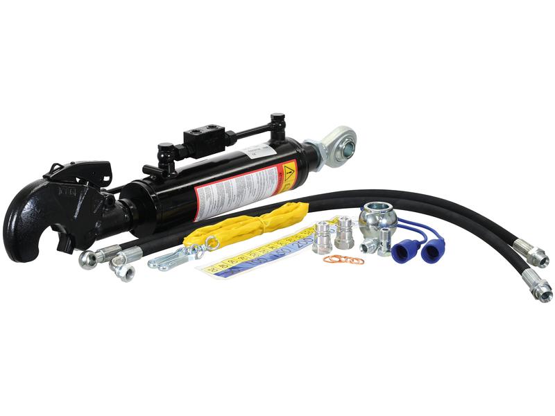 Hydraulic Top Link (Cat.2/3) Ball and Q.R CBM Hook, Cylinder Bore: 100mm, Min. Length : 667mm. | Sparex Part Number: S.331355