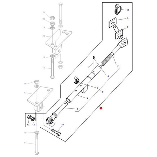 Massey Ferguson - Stabiliser Kit - 3819481M91 - Farming Parts