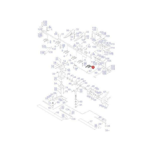 Massey Ferguson - Double Finger L/H - D44104700 - Farming Parts