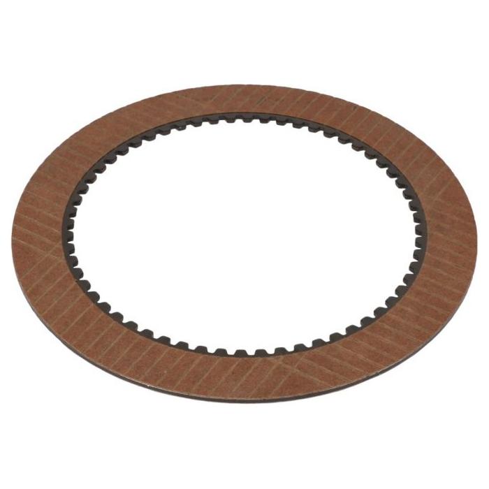 A circular metal disc featuring a smooth outer edge and small teeth along the inner edge, commonly used in Massey Ferguson MF tractor models. This product is identified as the Massey Ferguson - Disc - 3779324M2, under the brand name AGCO.