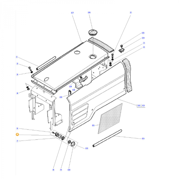Massey Ferguson - Pawl - 3808232M2 - Farming Parts