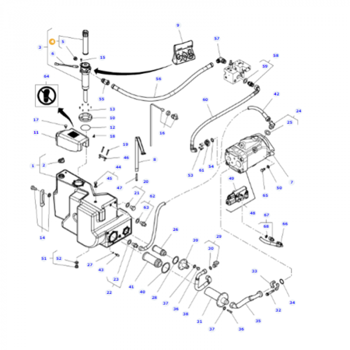 Massey Ferguson - Element - 3909472M91 - Farming Parts