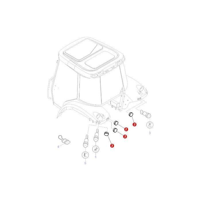 Massey Ferguson - Blanking Plug - 4274755M2 - Farming Parts
