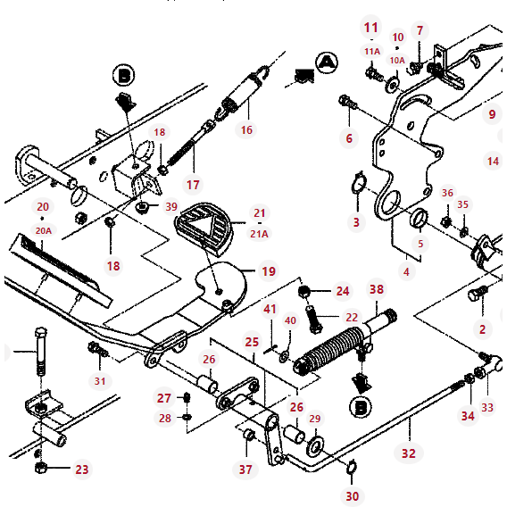Massey Ferguson - PAD - 4260076M3 - Farming Parts