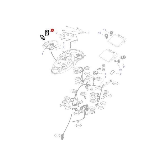 Massey Ferguson - Lift Switch - 4295234M2 - Farming Parts