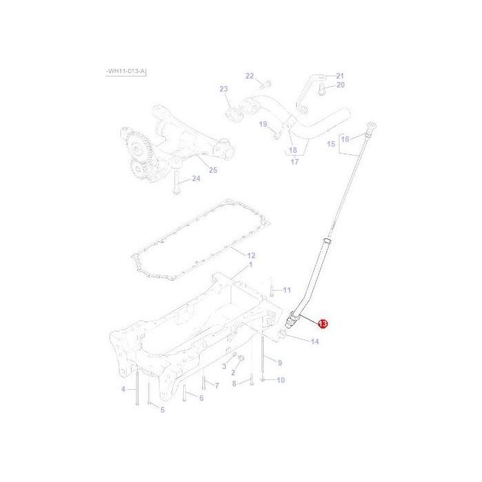 Massey Ferguson - Tube Dipstick - 4226118M91 - Farming Parts
