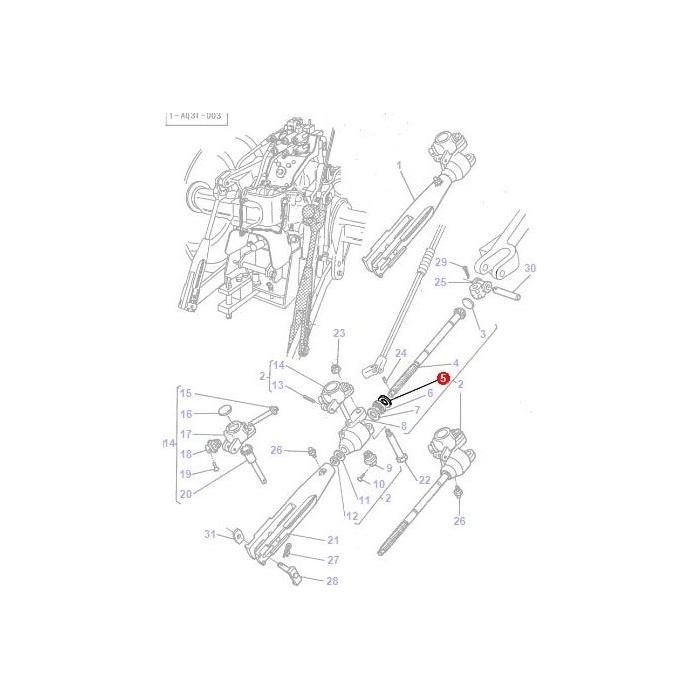 Massey Ferguson - Bearing Race - 183630M1 - Farming Parts