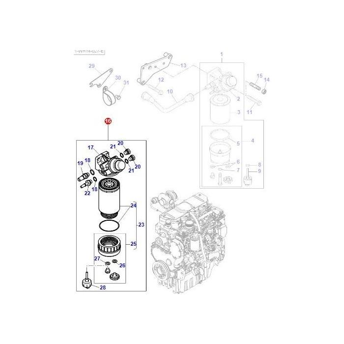 Massey Ferguson - Primer Pump - 4288692M2 - Farming Parts