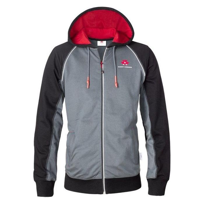 Massey Ferguson Zip-Up Hoodie with Reflective Detail | X993311902