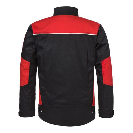 Massey Ferguson Black and Red Work Jacket Durable Design | X993452102