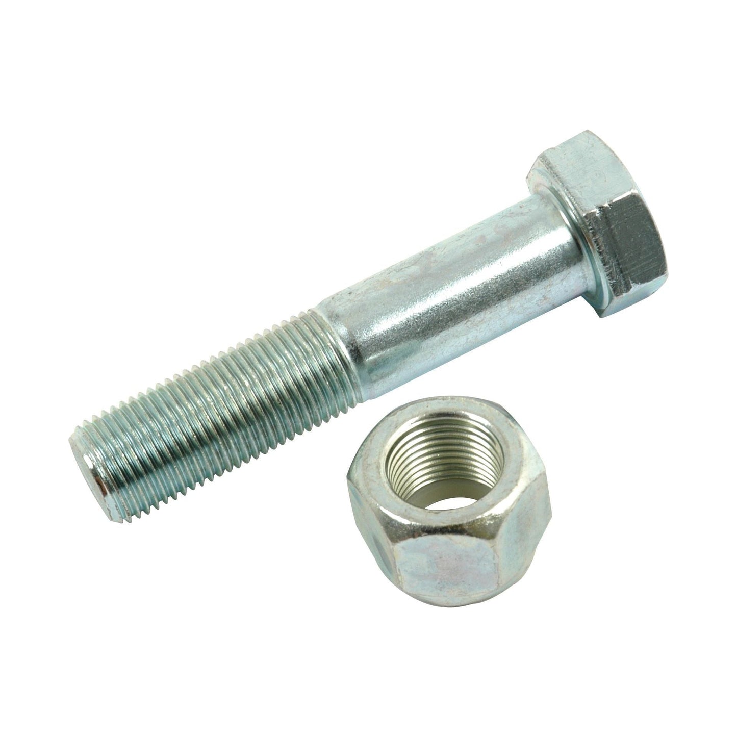 A Bolt & Nut Assembly (Sparex Part No. S.40111) by Sparex is displayed on a white background, ideal for Massey Ferguson machinery.