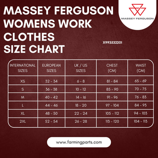 Massey Ferguson Simple Zip Overall – Durable & Functional Workwear | X993532201