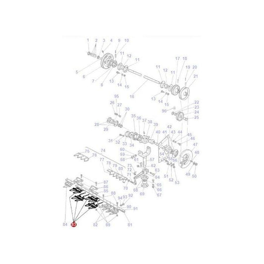 Double Finger - S0498838 - Massey Tractor Parts