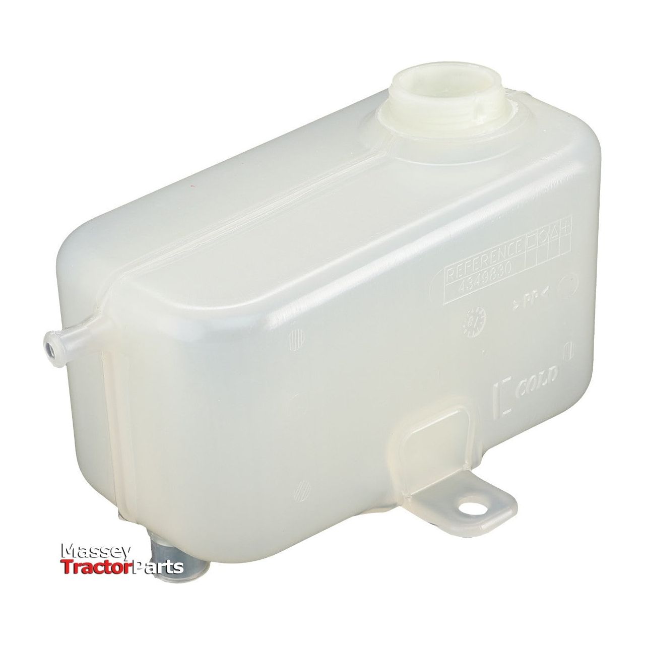 Massey Ferguson - Expansion Tank, Threaded Cap (not included) - 4349830M3 - Farming Parts