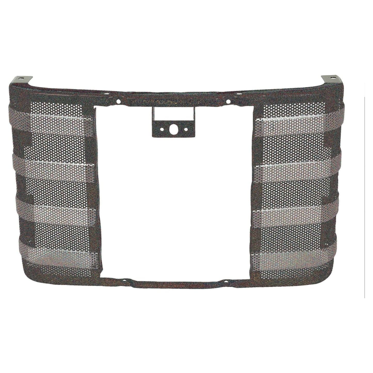 The Sparex Front Grille (Part No. S.41204) features a square center cutout and mesh panels on either side, ideal for Massey Ferguson models.