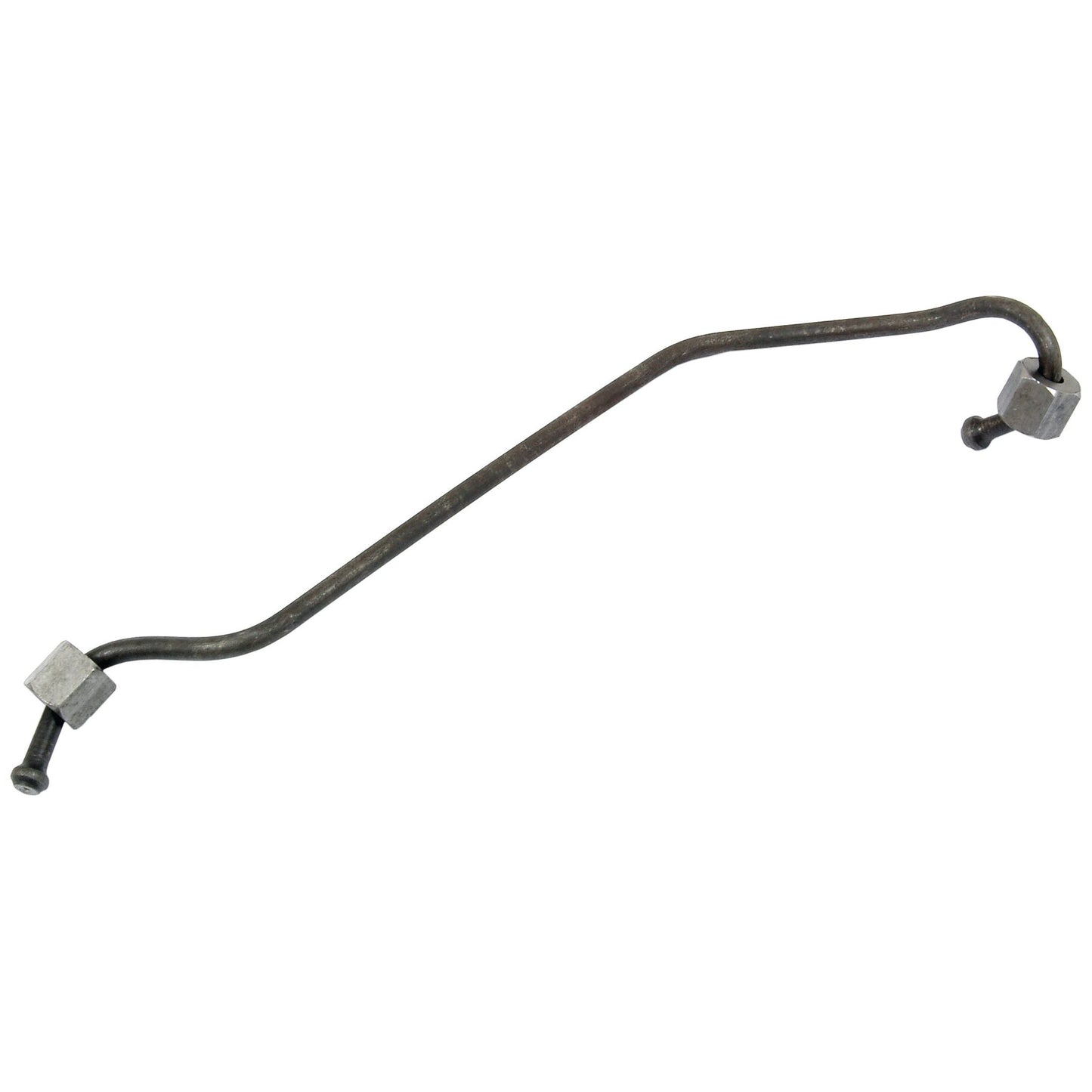 A bent metal tube with hexagonal fittings on both ends, suitable for use as a fuel or brake line in automotive applications, specifically designed for Massey Ferguson tractors: the Fuel Injector Pipe (Sparex Part No. S.41512) from Sparex.