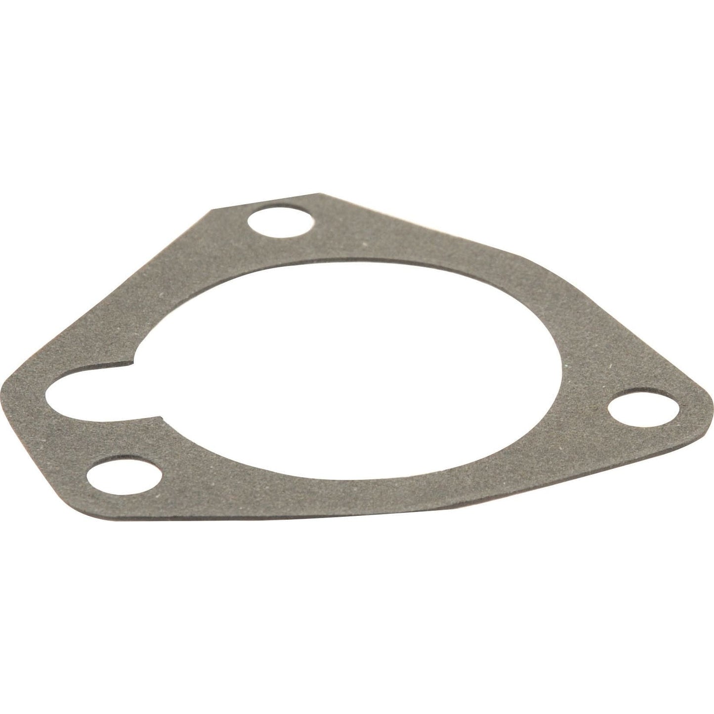 A gray, three-hole gasket with a circular center opening, suitable for Allis Chalmers or Massey Ferguson machinery, is displayed on a white background. The part is branded Sparex and can be identified by Sparex Part No. S.44110 (product fits: S.41568).