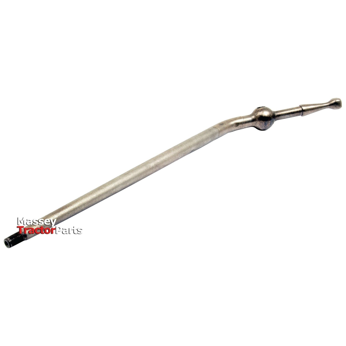 A metallic gear shift lever for a tractor, featuring a handle at one end and a ball joint mechanism near the middle. The text "Massey Ferguson Tractor Parts" is visible on the lever. It is identified as Gear Lever | Sparex Part No.S.41984 by the brand Sparex.