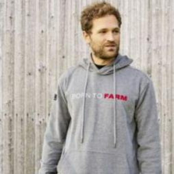 Massey Ferguson - Grey Unisex Hoodie - X993322218 - Farming Parts