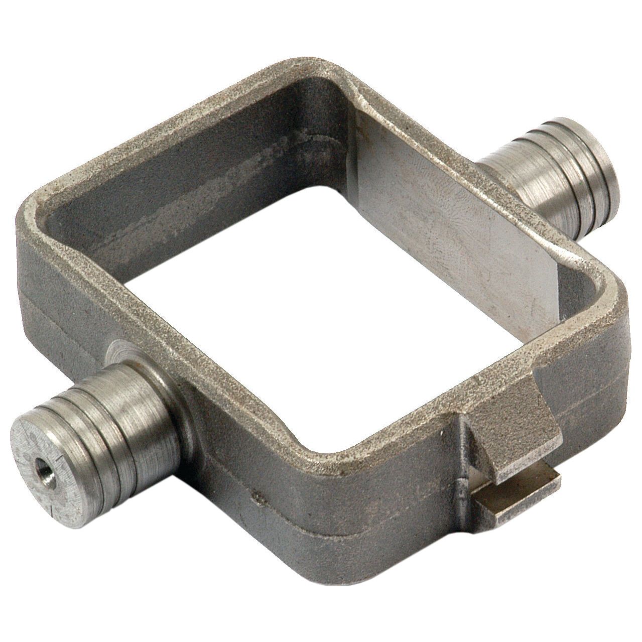 A Sparex Hydraulic Cylinder Piston with a hollow center and two cylindrical protrusions on opposite sides, suitable for TE20 Massey Ferguson models (Sparex Part No.S.74010).