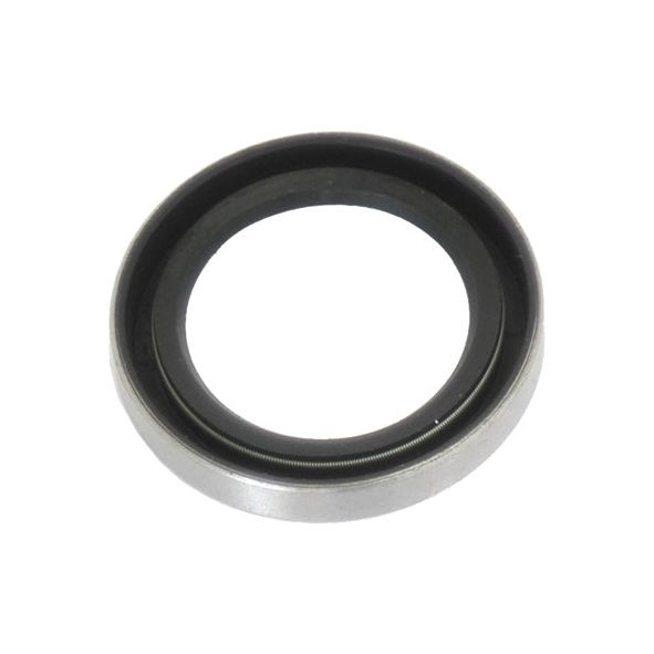 A circular metal and rubber oil seal with a dark outer rim and a lighter inner ring, viewed from above, reminiscent of the Sparex Imperial Rotary Shaft Seal (7/8'' x 1 1/4'' x 3/16'') used in Massey Ferguson machinery (Sparex Part No. S.42030).