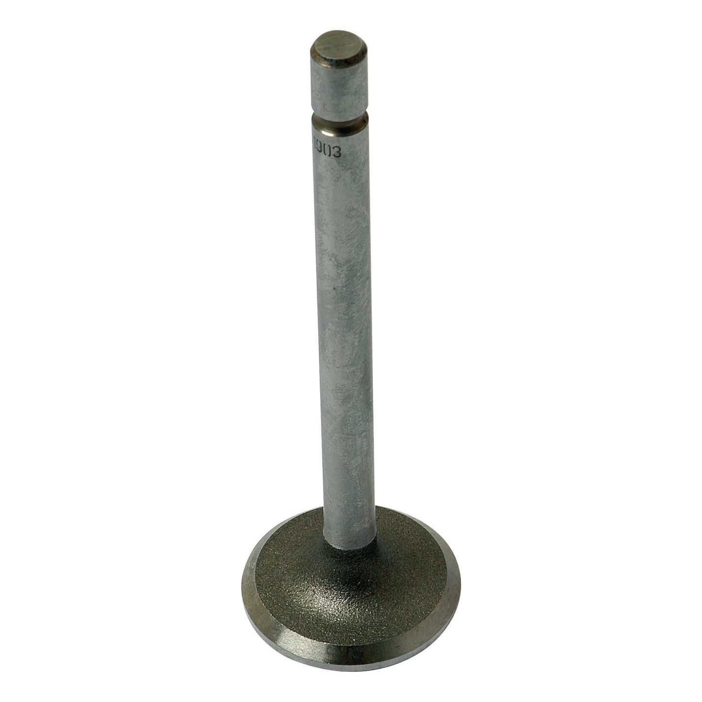 The Sparex Inlet Valve (Sparex Part No.S.61903) is specifically designed for the Massey Ferguson 135, featuring a cylindrical stem and a flat, circular head.