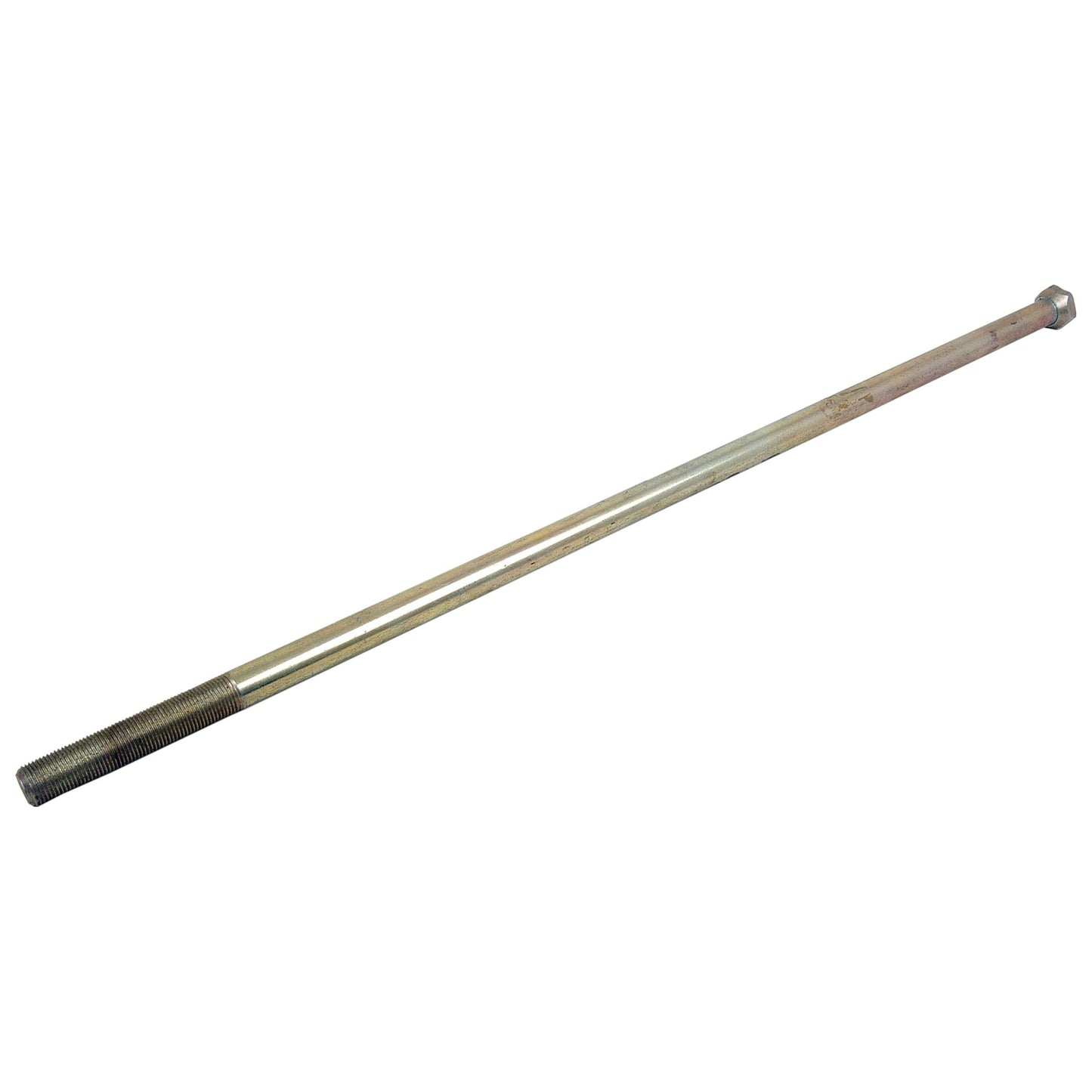 A Sparex Lift Rod Assembly (Sparex Part No. S.17347) hex bolt, featuring threads on both ends and a hexagonal head on one side, designed for compatibility with Massey Ferguson lift rod assemblies.