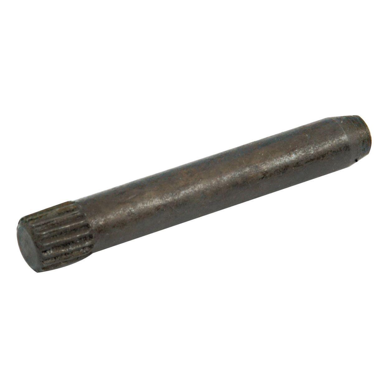 A Sparex Locking Pin (Part No.S.41552) featuring a metal cylindrical rod with ribbed detailing on one end, compatible with Massey Ferguson machinery.