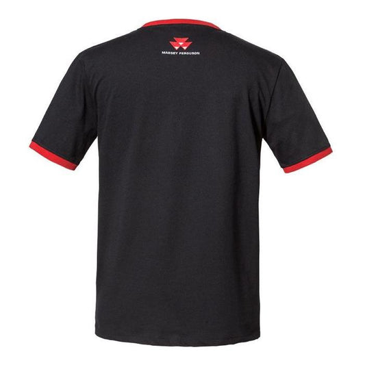 Massey Ferguson Men’s Sport T-Shirt Breathable V-Neck | X993412105