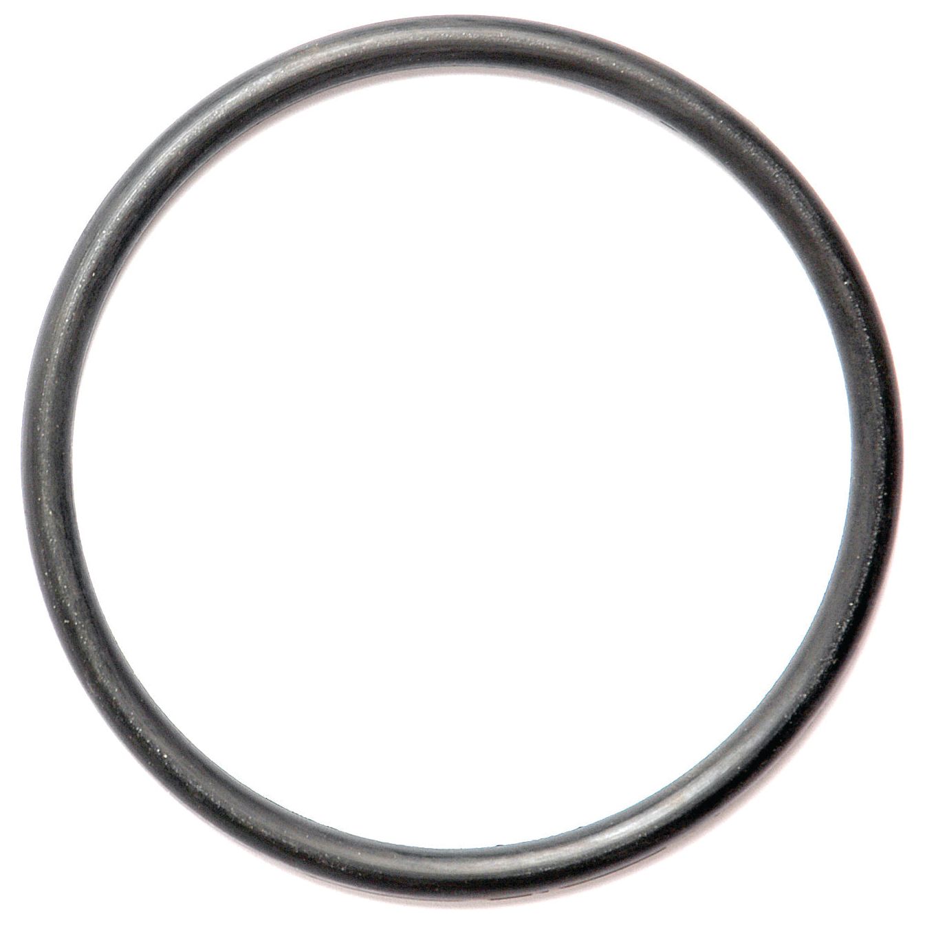 A single black Sparex O Ring 3/16'' x 3 1/8'' (BS338) with a 70 shore hardness, crafted from Nitrile Rubber, in a circular shape on a white background.