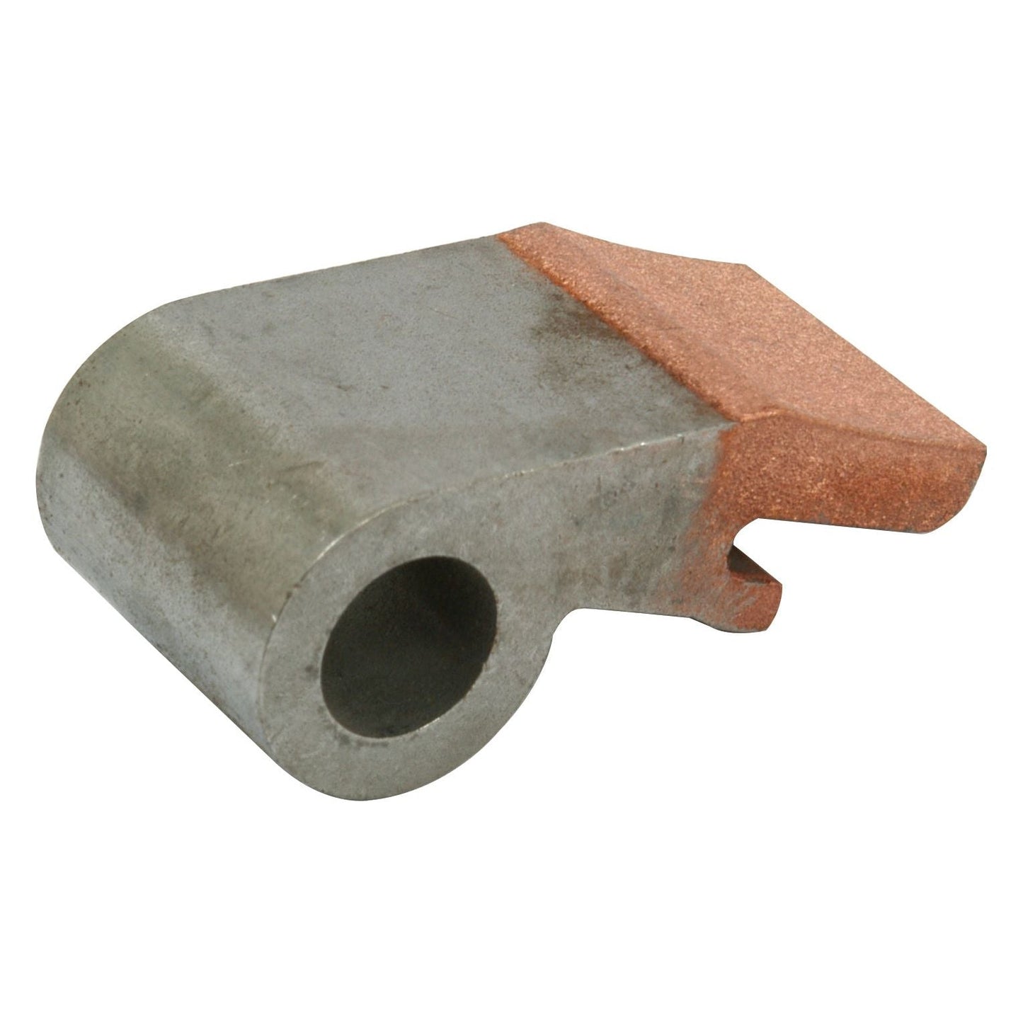 A Sparex Brake Arm (Sparex Part No. S.42567) featuring a cylindrical hollow end and a copper-colored section, commonly used in Massey Ferguson machinery.