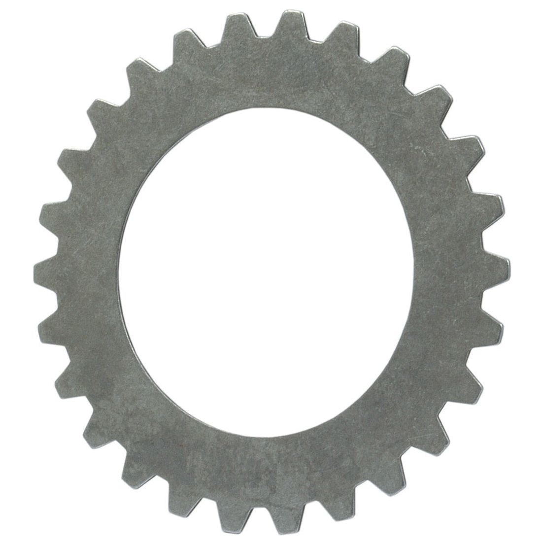 A single metallic PTO Clutch Plate, reminiscent of a Case IH clutch plate, with 21 teeth and a circular hole in the center, identified as Sparex Part No.S.56956 by the brand Sparex, isolated on a white background.