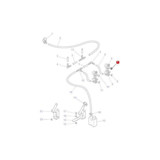 Padding Black - 4270221M1 - Massey Tractor Parts