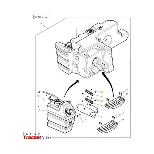 Massey Ferguson Pan Head Screw - 3011843X1 | OEM | Massey Ferguson parts | Cab Steps-Massey Ferguson-Farming Parts,Fluid & Fuel Delivery & Storage,Fuel Tank,Tractor Parts,Water Extractors,Workshop & Merchandising,Workshop Consumables