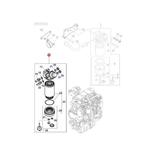 Primer Pump - 4288692M2 - Massey Tractor Parts