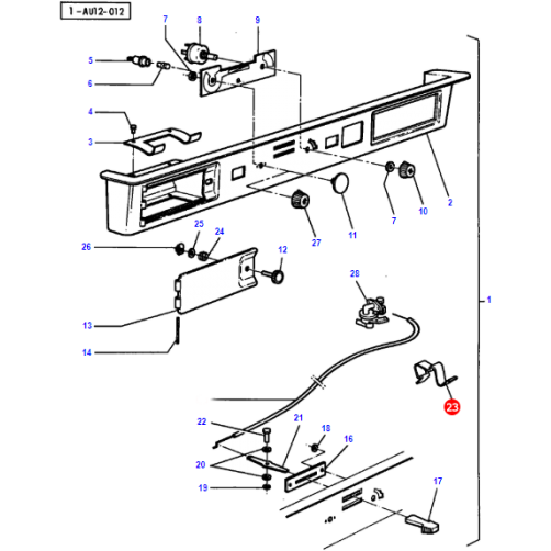 Ratchet - 3310873M1 - 3904589M1 - Massey Tractor Parts