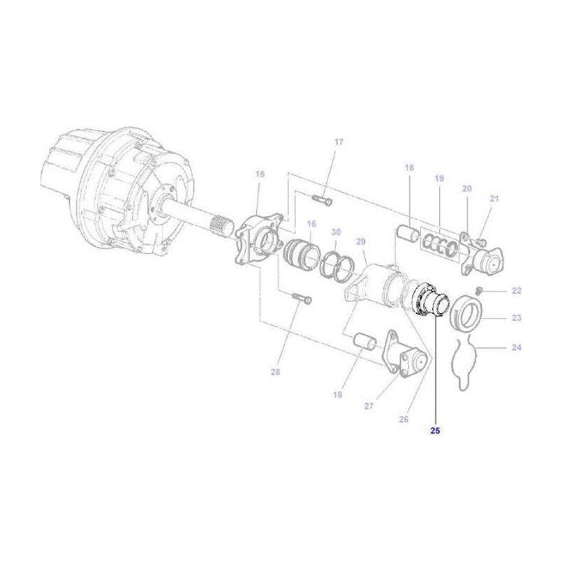 Massey Ferguson Release Bearing - 3583491M1 | OEM | Massey Ferguson parts | Release Bearings-Massey Ferguson-Axles & Power Train,Bearings,Clutch Carriers,Clutches & Flywheels,Farming Parts,Release Bearings,Tractor Parts