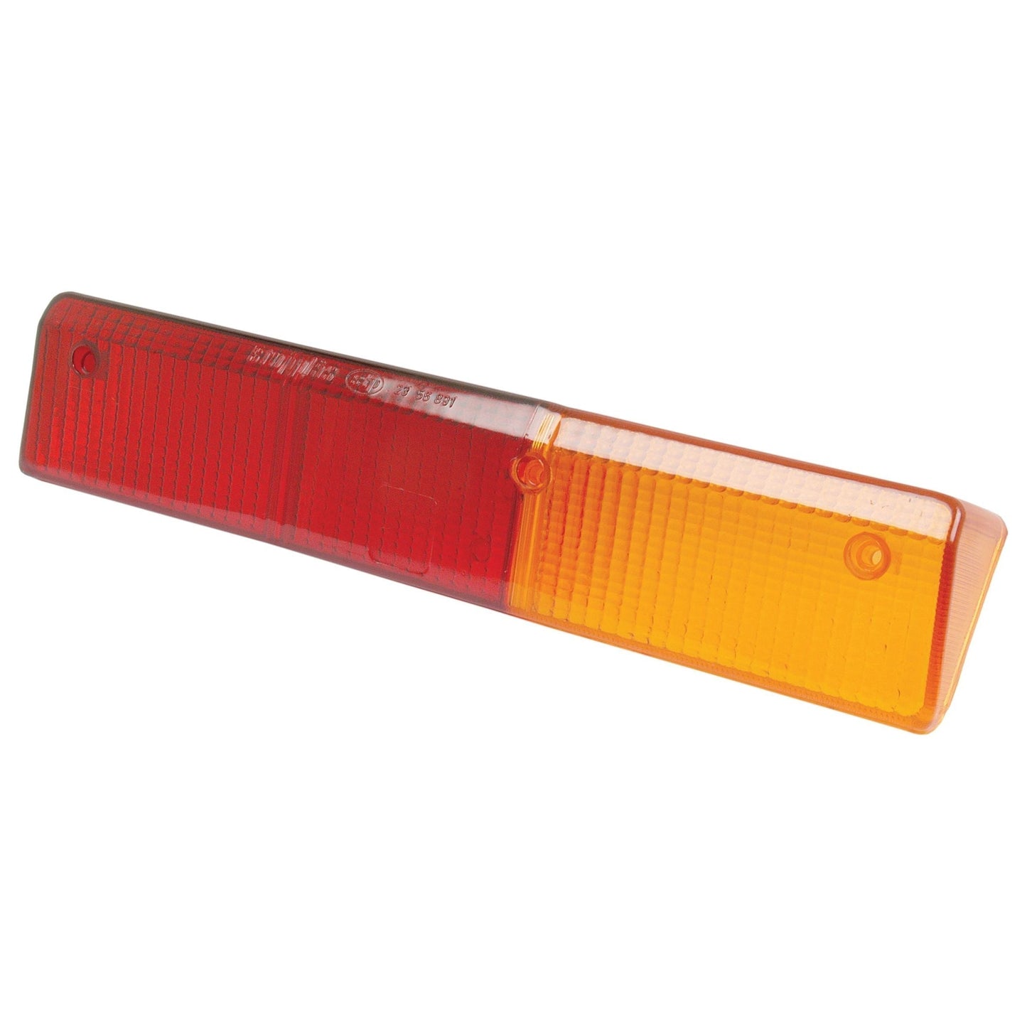 A rectangular car taillight with red and amber sections, designed to fit S.56276 as the rear right replacement lens, featuring the Sparex Part No. S.56277 from the Sparex brand.