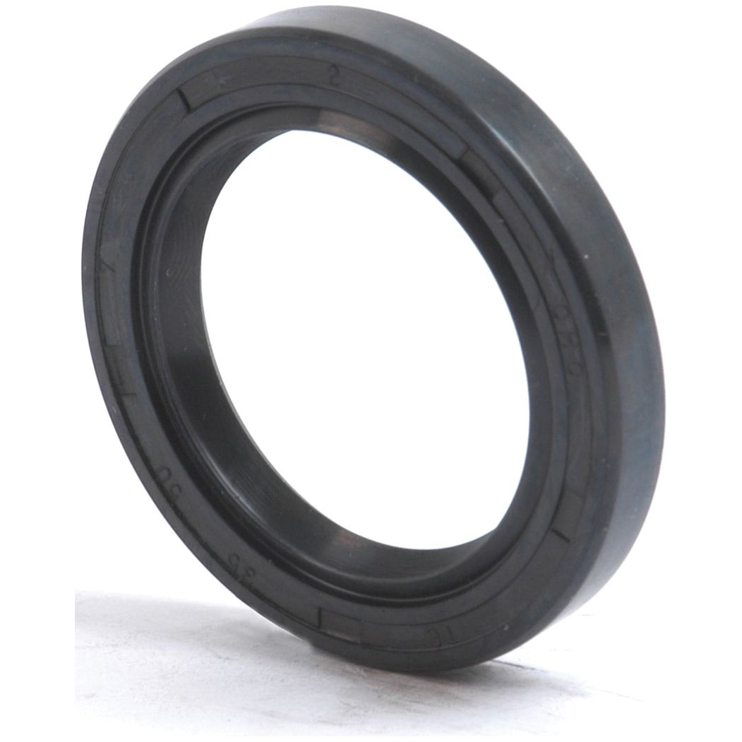 A black rubber Seal (Sparex Part No. S.41754) compatible with Massey Ferguson tractors, standing on its edge against a white background.
