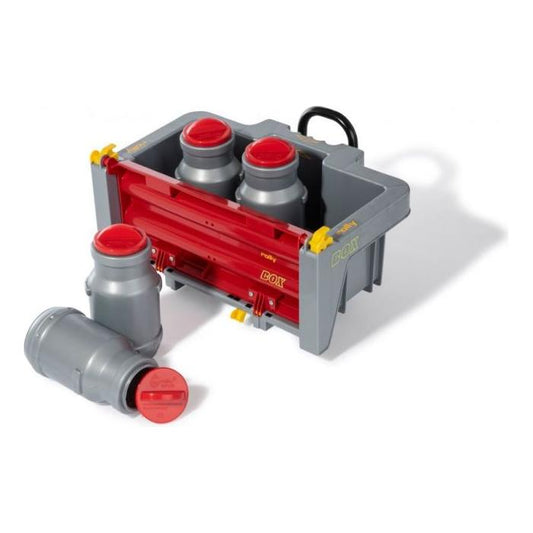 Set of 4 Milk Jugs for Massey Ferguson Small Tipper, RollyBox - X993072009389- - Massey Tractor Parts