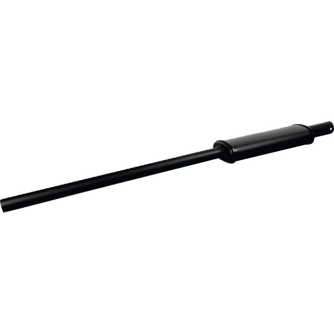 The Silencer - Vertical - S.19253 by Sparex is a height-adjustable gas lift cylinder designed for chairs, featuring heat-resistant paint for added durability and a slim, cylindrical shape with a smooth finish.