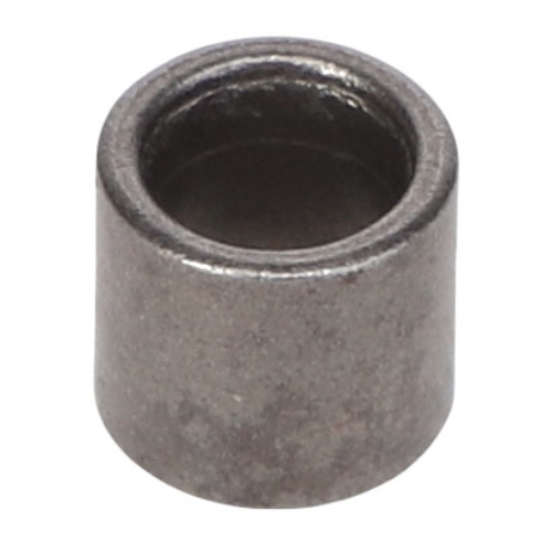 A cylindrical metal sleeve roller, AGCO's Massey Ferguson Sleeve Roller 7849656, featuring a hollow center and compatible with a Massey Ferguson baler, is shown on a plain white background.