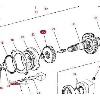massey ferguson gears Massey Ferguson - Spur Gear