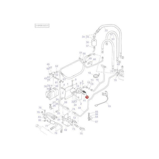 Switch Oil Pressure - 3595186M2 - Massey Tractor Parts